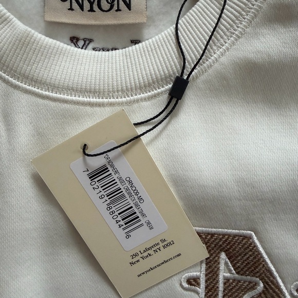 New York Or Nowhere Crewneck Sweatshirt Brand New With Tags Size Medium - Picture 4 of 4